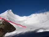 00-1 Lhakpa Ri Climbing Route From Camp I To The Plateau 